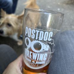 Postdoc Brewing - Beer and puppies