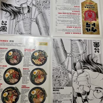 Ultra House - Part of the menu. I just like the graphics :) - Ramen Near Me - Langley, Washington Ultra House - Part of the menu. I just like the graphics :) - Ramen Near Me - Langley, Washington