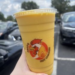 Asad’s Hot Chicken - Mango Lassi smoothie