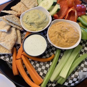 The Hub Grill And Bar - Hummus & Veg - American Near Me - Phoenix, Arizona The Hub Grill And Bar - Hummus & Veg - American Near Me - Phoenix, Arizona
