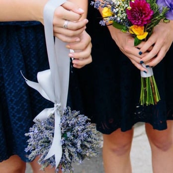 With Flourish - Lavender pompadour Kelsey suggested for our older flower girl to carry - Florists Near Me With Flourish - Lavender pompadour Kelsey suggested for our older flower girl to carry - Florists Near Me
