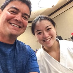 Izumi Karate School - With USNKF Champion Sakura Kokumai