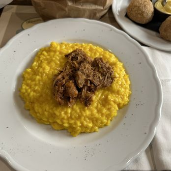 Risotteria Melotti - Saffron Risotto with Pulled Pork - Italian Near Me - Rome, RM