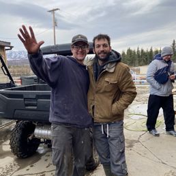(Left to right) Danny and Sage. ATV tour guides.