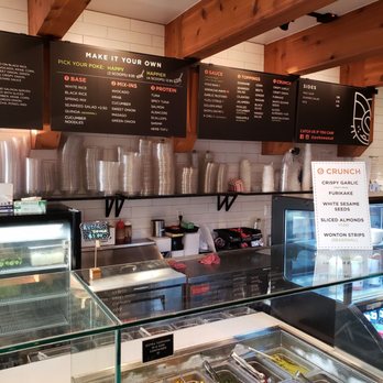 Pokewan - the inside of a restaurant with a variety of food items - Poke Near Me - San Diego, California Pokewan - the inside of a restaurant with a variety of food items - Poke Near Me - San Diego, California