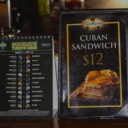 Cigar Republic USA - Enjoy our only food item: the Cuban sandwich! A tasty classic packed with flavors that you'll love.
