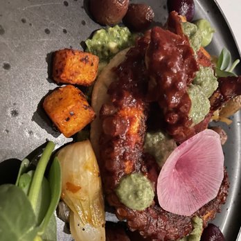 Xochi - Pulpo Dinner. Delicious & cooked to perfection - Mexican Near Me - Houston, Texas
