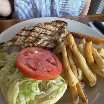 On The Deck Restaurant and Bar - Grilled chicken sandwich - Seafood Near Me - Atlantic Highlands, New Jersey
