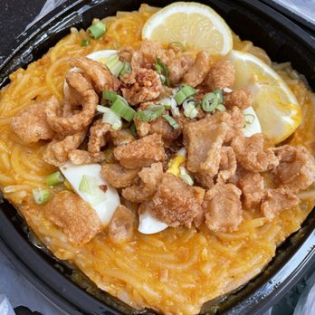 Ruby's Fast Food - Pancit palabok - Filipino Near Me - Chicago, Illinois