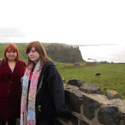 Allen's Tours - "tour" of dunluce castle - this is as close as allen tours takes you.  :p