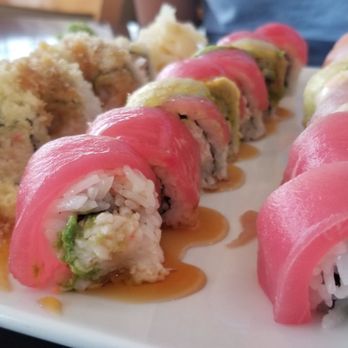 Minato Sushi - Crunchy roll, avocado and tuna roll, rainbow roll - Sushi Bars Near Me - Lake Forest, California Minato Sushi - Crunchy roll, avocado and tuna roll, rainbow roll - Sushi Bars Near Me - Lake Forest, California