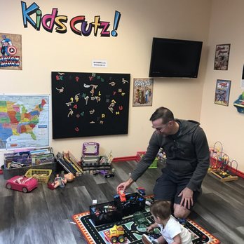 Kids Cutz - Waiting area with lots of toys - Kids Hair Salons Near Me - Bellevue, Washington