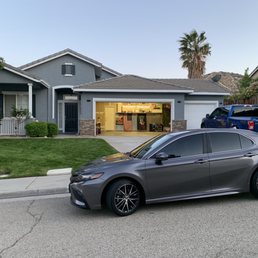 Toyota Camry 2021 Tinted windows (tint #25) perfect shade.