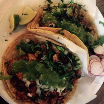 Fatty Daddy Taco - Grilled chicken and al pastor tacos - Mexican Near Me - Brooklyn, New York