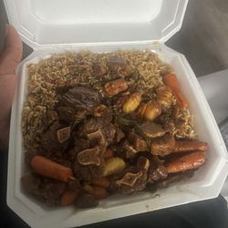 Oxtail and rice