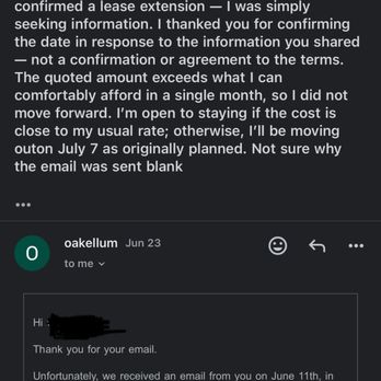 Oak & Ellum - Communication between office and I it's very important to see the screenshots - Apartments Near Me - Dallas, Texas Oak & Ellum - Communication between office and I it's very important to see the screenshots - Apartments Near Me - Dallas, Texas