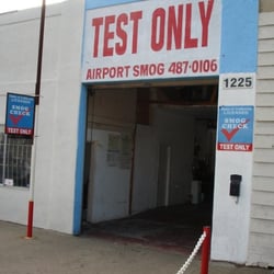 Airport Smog - Front of Shop