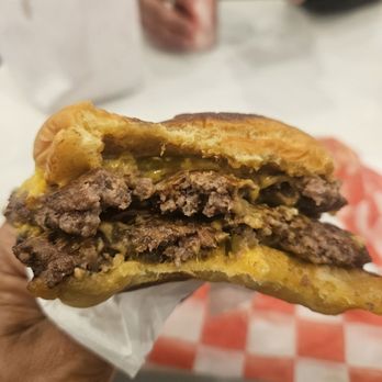 7th Street Burger Financial District - Double cheeseburger no pickles - Burgers Near Me - New York, New York 7th Street Burger Financial District - Double cheeseburger no pickles - Burgers Near Me - New York, New York