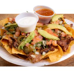 Taqueria El Rey De Oros - Heavy Loaded Nachos