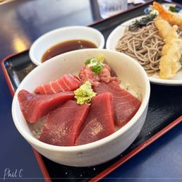 Seared Bluefin Tuna Sashimi