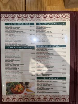 Menu photo 2 Monsoon Indian Cuisine Indio, CA Menu photo 2 Monsoon Indian Cuisine Indio, CA