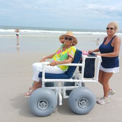 Wheelies on the Beach