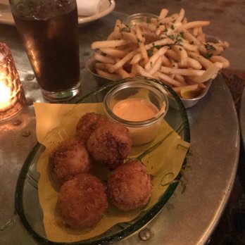 La Lucha - Boudin balls and fries - Seafood Near Me - Houston, Texas La Lucha - Boudin balls and fries - Seafood Near Me - Houston, Texas