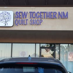 Sew Together Quilt Shop - Sew Together Quilt Shop exterior sign.
