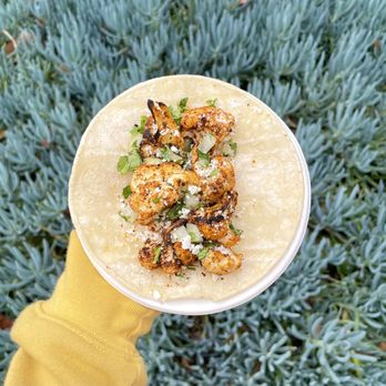 Courtyard Cafe - Roasted Cauliflower Taco - Cafes Near Me - Goleta, California Courtyard Cafe - Roasted Cauliflower Taco - Cafes Near Me - Goleta, California