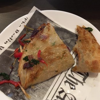 Reren Lamen & Bar - Grandma Pancakes. Couldn't help taking a couple bites first! - Ramen Near Me - Washington, DC, District of Columbia