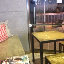 Fancy Fish - Rustic seating