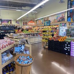 Produce section Produce section