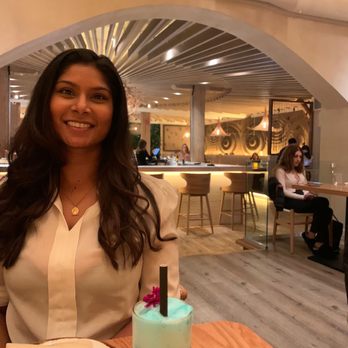 Myth - Cocktail and a view of the restaurant - Greek Near Me - Toronto, Ontario Myth - Cocktail and a view of the restaurant - Greek Near Me - Toronto, Ontario