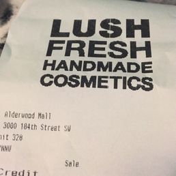 Lush Alderwood Mall killing the demand during the holidays.