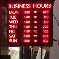 The Bullet Stop - Actually business hours
