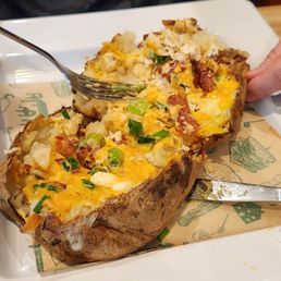 Chipotle bacon potato.