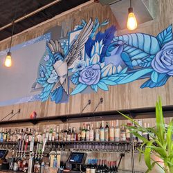 California Mural Art - Mural over 111 Minna Gallery Bar located in San Francisco, CA