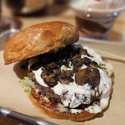 Magic Shroom burger