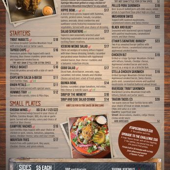 Tapoco Tavern - 2024 Tapoco Tavern Menu - Resorts Near Me - Robbinsville, North Carolina Tapoco Tavern - 2024 Tapoco Tavern Menu - Resorts Near Me - Robbinsville, North Carolina