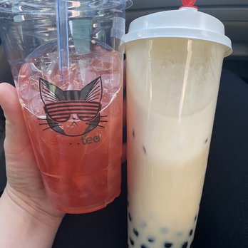 Sweetea - So good, yum! I got jasmine milk tea with sea salt cheese (what a great comb) and watermelon green tea. Will be back for sure. - Bubble Tea Near Me - Las Vegas, Nevada Sweetea - So good, yum! I got jasmine milk tea with sea salt cheese (what a great comb) and watermelon green tea. Will be back for sure. - Bubble Tea Near Me - Las Vegas, Nevada