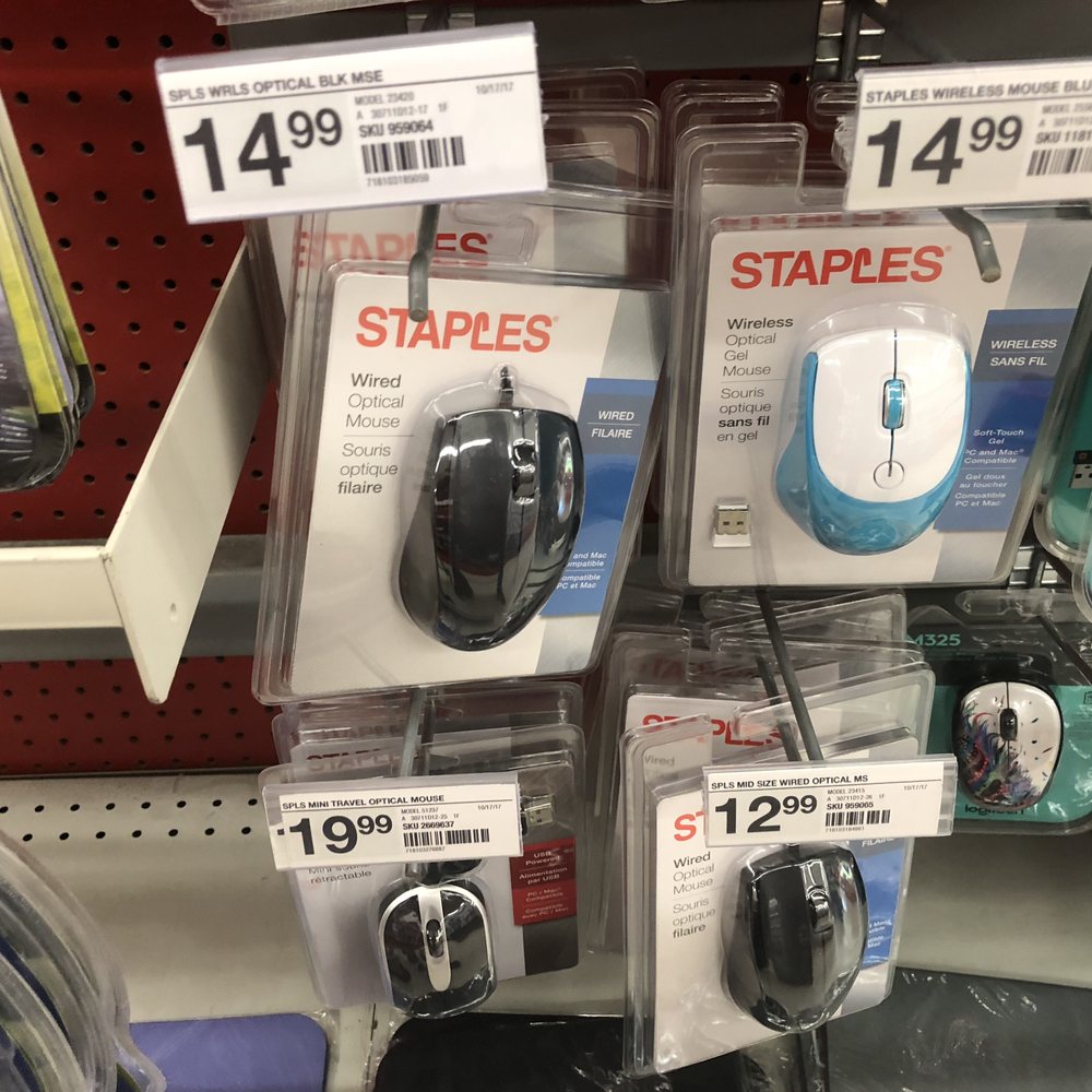 Staples - Saturday, August 18, 2018: mice for sale. - Printing Services Near Me - Pleasant Hill, California Staples - Saturday, August 18, 2018: mice for sale. - Printing Services Near Me - Pleasant Hill, California
