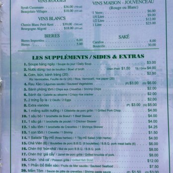 Pho Tay Ho - Menu - Vietnamese Near Me - Montreal, Quebec