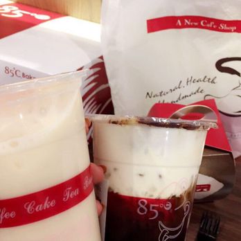 85°C Bakery Cafe-Glendale - Green milk tea boba and sea salt coffee - Bakeries Near Me - Glendale, California 85°C Bakery Cafe-Glendale - Green milk tea boba and sea salt coffee - Bakeries Near Me - Glendale, California