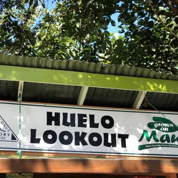 Huelo Lookout Fruit Stand - Signage. - Juice Bars & Smoothies Near Me - Haiku, Hawaii