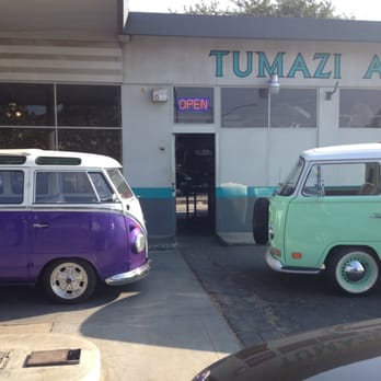 Tumazi Auto Repair - My bus and the owners bus, nose to nose. - Auto Repair Near Me - Turlock, California