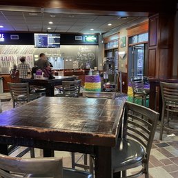 Inside the pub area. Inside the pub area.