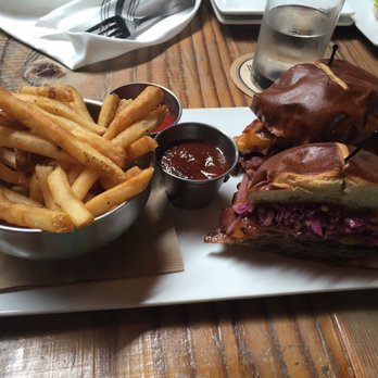 Empire - BBQ brisket sandwich and fries - Burgers Near Me - Naperville, Illinois