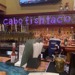 Cabo Fish Taco - The bar