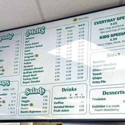 Mighty Melt Sandwich and Spud Shop - Menu and prices 2026