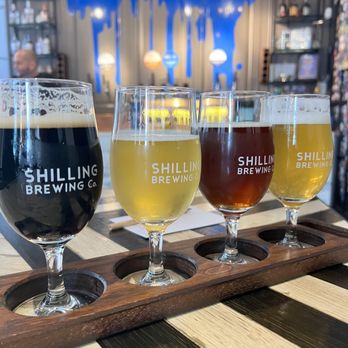 Shilling Brewing Company - Flight - Breweries Near Me - Glasgow, GLG Shilling Brewing Company - Flight - Breweries Near Me - Glasgow, GLG